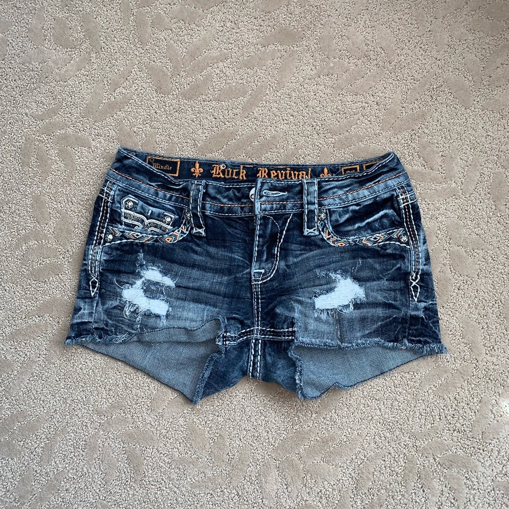 Rock Revival Denim Shorts